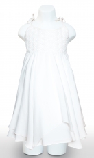 Vestido Niña Blanco- Modelo Romantic - Imagen 1