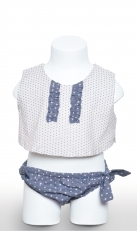 Conjunto Bebé Estampado- Modelo Blue Cotton - Imagen 1