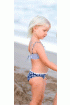 Bikini Niña Azul y Rosa - Modelo Marbella - Thumb 3